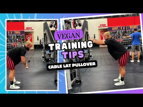 How to Target Your Lats Without Using Biceps | Cable Lat Pullover Tutorial