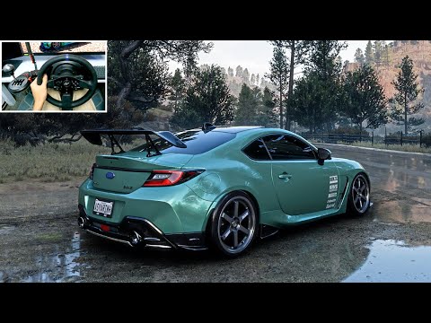 700HP Subaru BRZ Forza Horizon 5 Thrustmaster T300RS TH8A Shifter Gameplay 