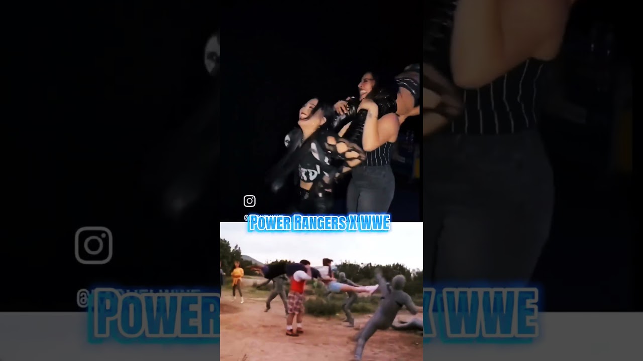 entend&iacute; esa referencia... #PowerRangers #Wwe #LivMorgan #RaquelRodriguez #RoxannePerez #seiyadelaLuz