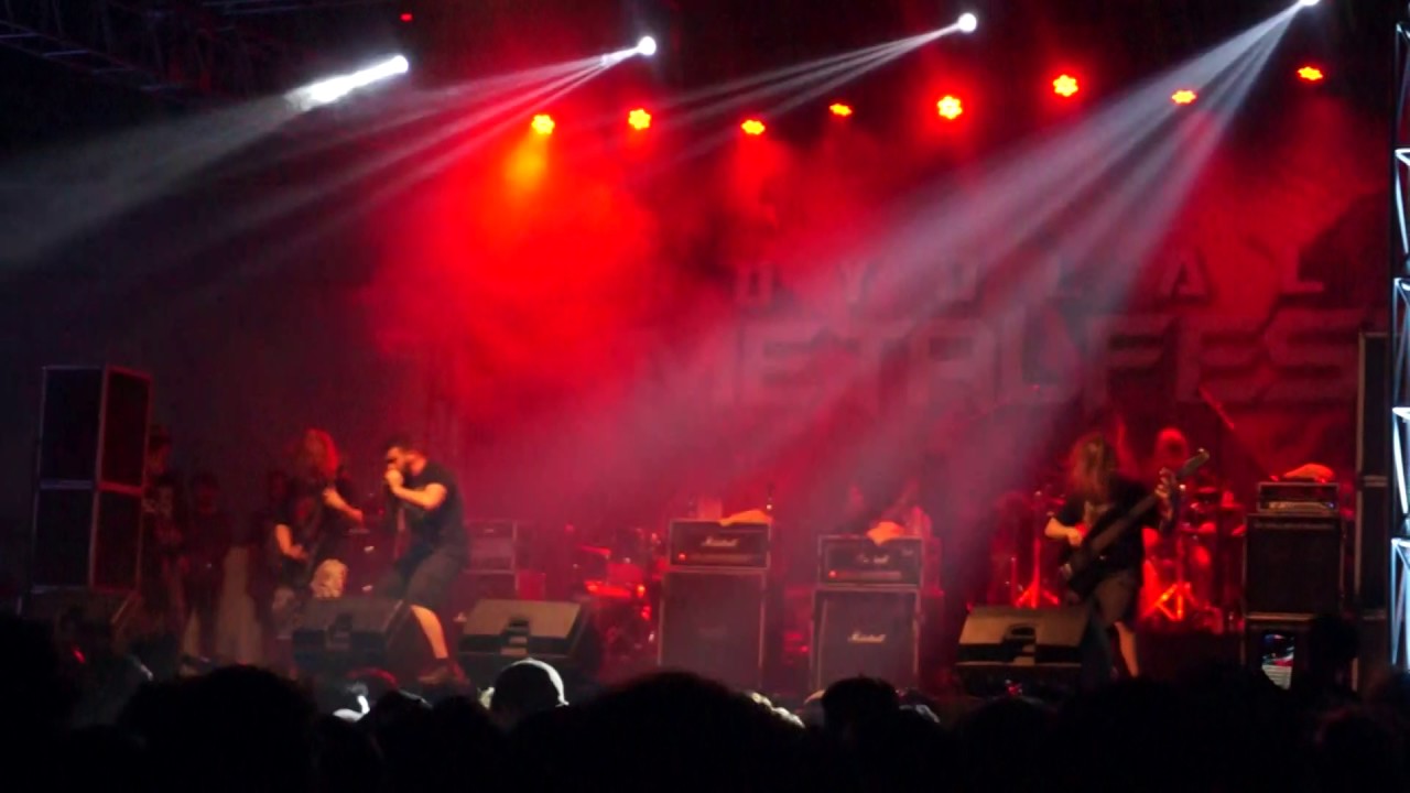 Defeated Sanity live at Boyolali Metal Fest (Gedung Sidang Balai Mahesa) 18 March 2017