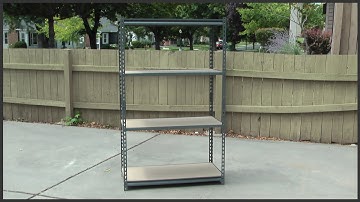 How To Assemble Metal Shelving