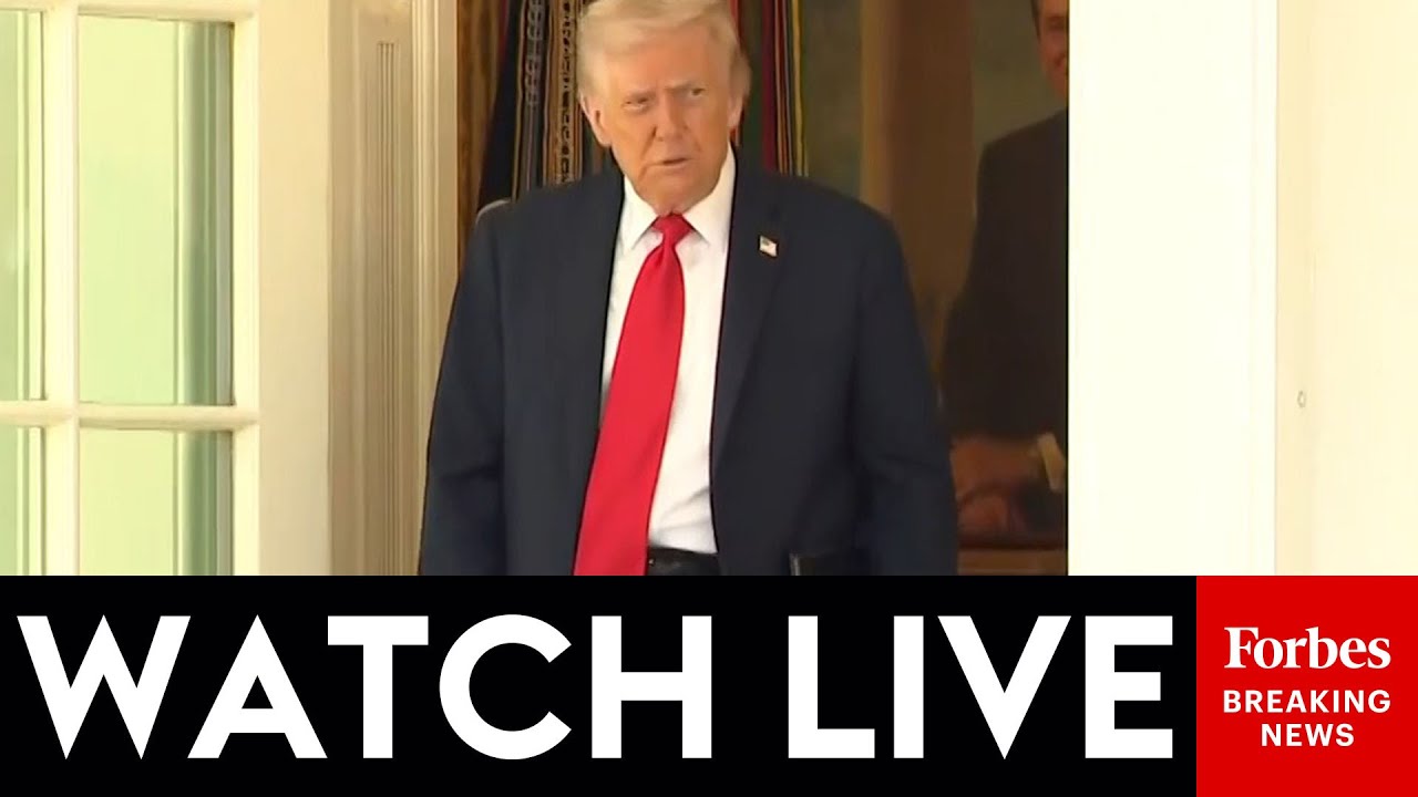 WATCH LIVE: President Trump Holds Rose Garden Club Lunch At The White ...