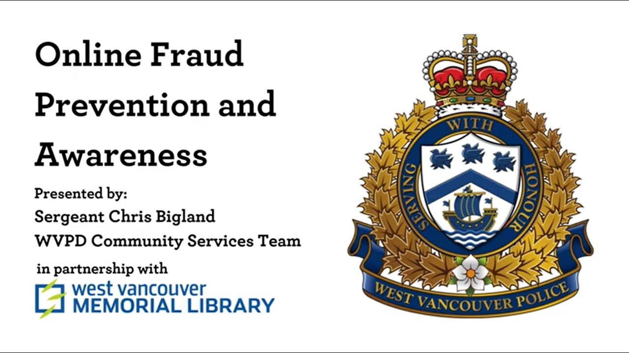 West Vancouver: Online Fraud Prevention and Awareness
