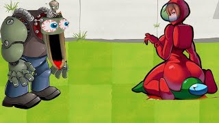 Plantas Contra Vs All Pea Plants Silver And Pvz Battlez: New RAINBOW FRIENDS (Cartoon Animation) #99