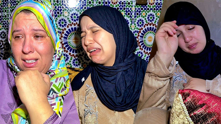 الله معاك أتيتيش سرقو ليها دهب ديالها😢أو ها شكون داه ليها بقات فيا مسكينة