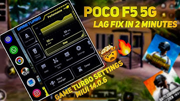 Boost Gaming Performance on POCO F5  with These Game Turbo/Booster Settings🚀🔥 | Poco F5 BGMI LAG FIX