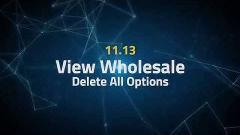 Tactical Arbitrage Instructions 11.13 - View Wholesale - Delete All Options
