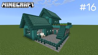 How to Build a Modern Wooden House? (Tutorial)  Minecraft