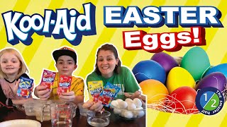 Famous Kool-Aid Easter Eggs / How to dye Eggs with Kool Aid / Coloring Easter Eggs Wealth