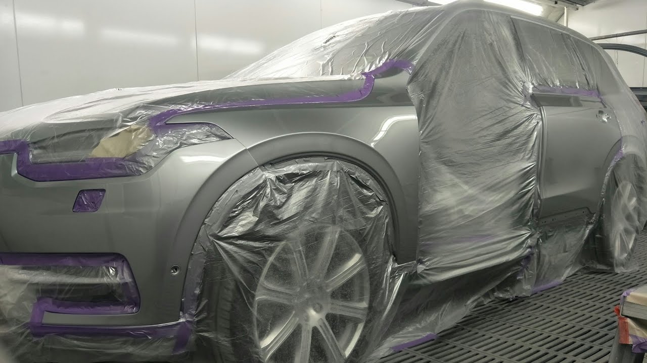 VOLVO XC90 Spray Painting YouTube