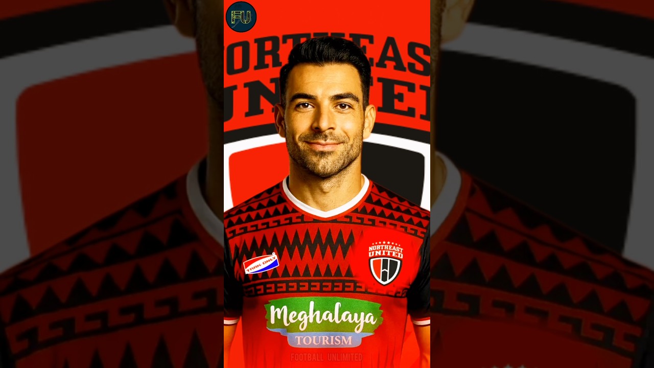 🚨 Northeast United FC completed the signing of 35 years old Spanish midfielder andy Rodriguez. ✅💥