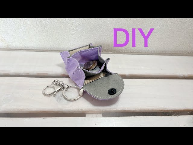 小さい小銭入れ《ハンドメイド》DIY Coin purse - YouTube