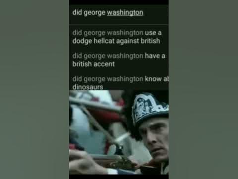 did george washington use a dodge hellcat against British #shorts #fyp