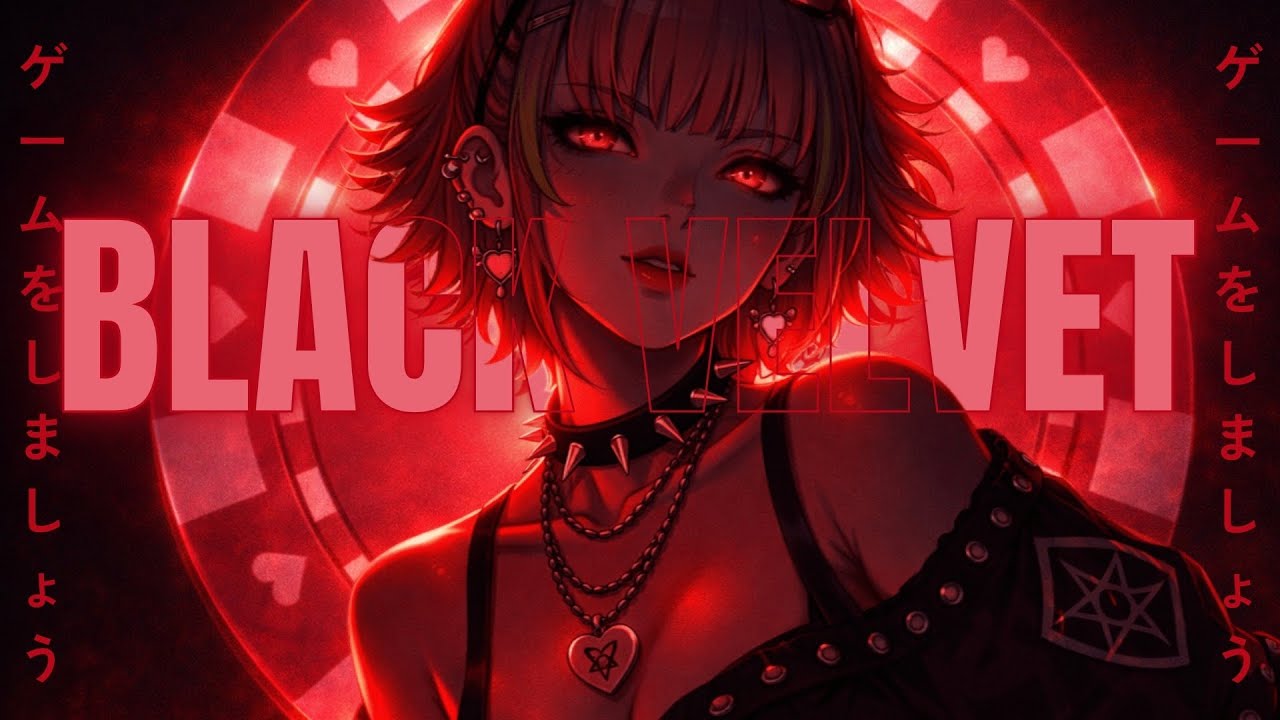 Indie rock music Anime asthetic| Black Velvet 