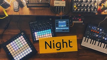 NTS-1, Microfreak, Circuit Tracks & Minitaur - Night