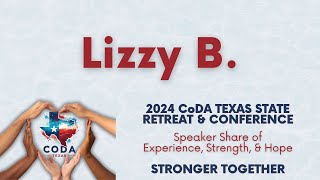 Inspirational Speaker Share (Lizzy B. - Sept. 2024)