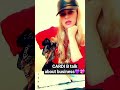 Cardi b talks about business✨️🤗🫠 #cardib #usa