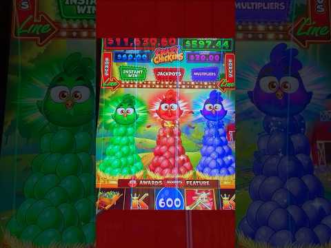 Has This Happened to You on Crazy Chickens? #slots #casino