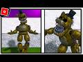 How to get SINISTER GOLDEN FREDDY MORPH in FREDBEAR'S MEGA ROLEPLAY - Roblox