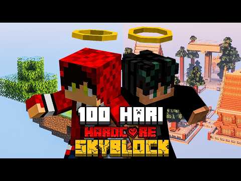 100 HARI DI MINECRAFT HARDCORE THE END ISLAND