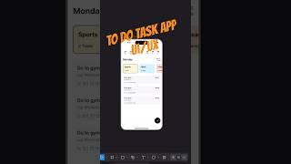 To Do Task App UI/UX ✨✨#figma #ui #ux #userexperience #mobile