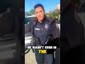 Cop Tries To Stop Man In Front Of His Own Hôme – Instantly Regrets It! #police #shorts