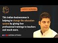 Motivational story of a successful businessman who made a new ecosystem for education