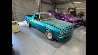 Holden HX Ute Exhaust & Fuel Tank