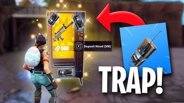 EXPLODING LEGENDARY VENDING MACHINE! *C4 TRAP!* | Fortnite Battle Royale