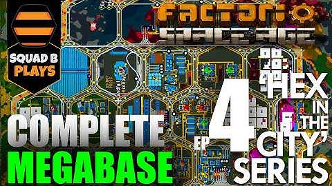 How I made the Ultimate Hexagon City Block Megabase on Gleba in Factorio Space Age
