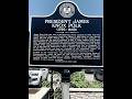 James K Polk historical marker