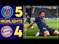 PSG 5 4 Bayern Munich HIGHLIGHTS 9 Goal Thriller UCL Semi Final First Leg Highlights 