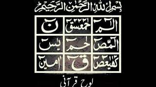 The Mysterious Letters In Quran - Lohe Qurani- Muqattaat In Quran -حروف مقطعات