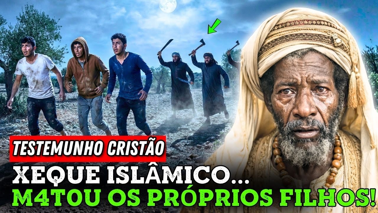 Xeque Mandou M4tar Seus Três Filhos Por Seguir a Cristo… Mas Deus o Perdoou! | Testemunhos Cristãos