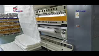 High Speed Multi-head Rotary-hook Quilting Machine #highspeed #quilting #quilt #multihead #1500