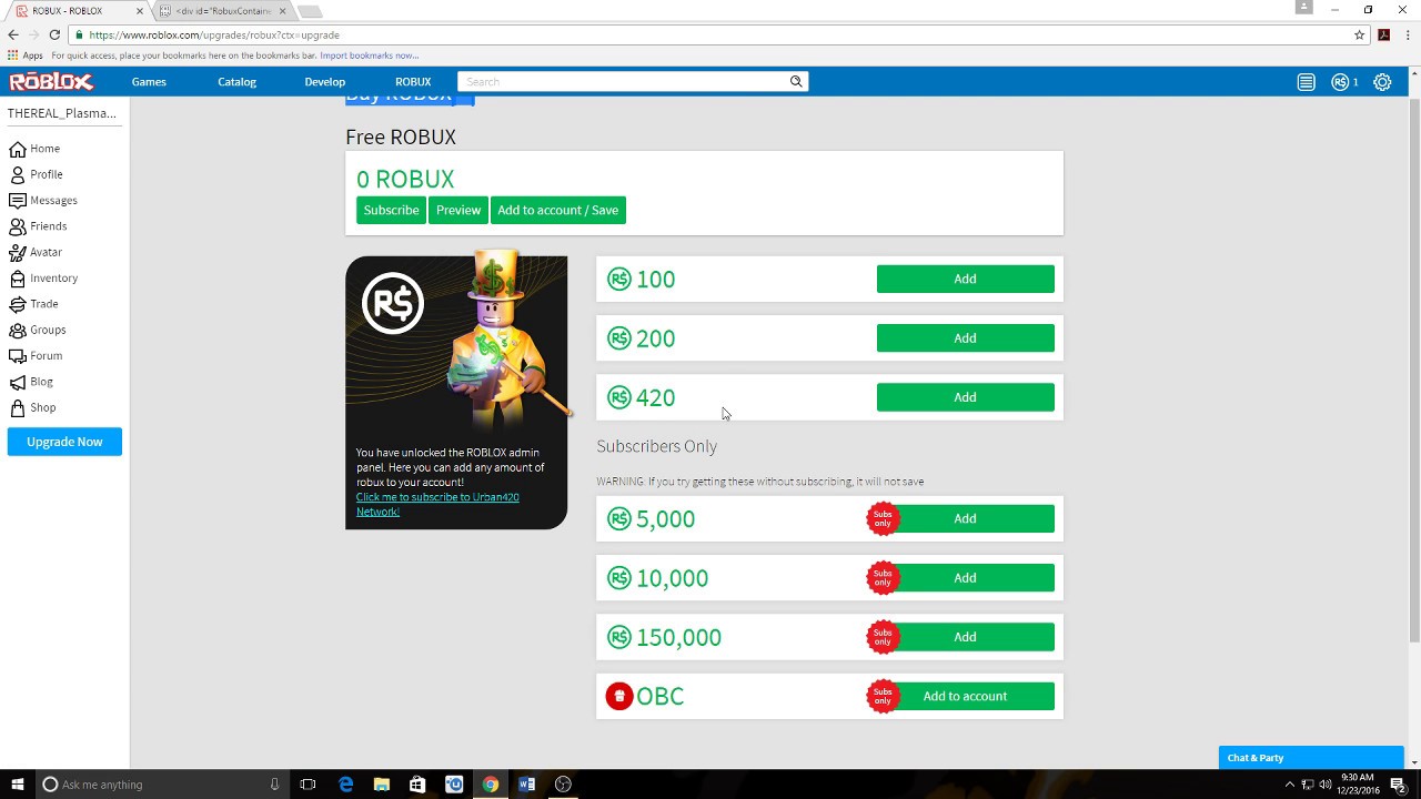 Free Robux Hack Leaked By Admins 100 Working Proof Youtube - hack roblox admin free