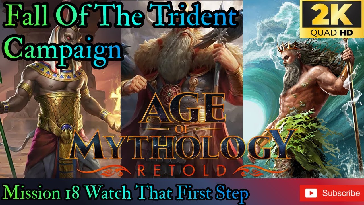 AOM Retold Fall Of The Trident Campaign Mission 18 Watch That First Step (UHD) 60FPS
