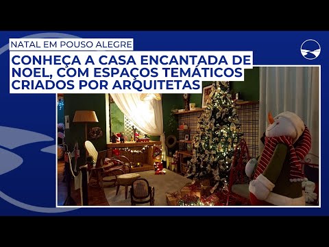 Conheça a Casa Encantada de Noel, com espaços temáticos criados por arquitetas