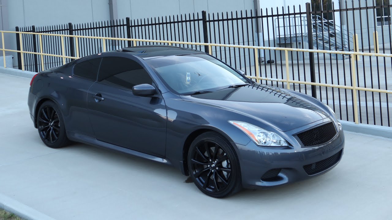 g37 coupe 2008 muffler and resonator delete - YouTube
