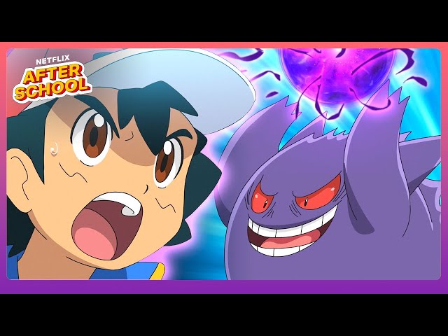 Gengar to the Max: Ash’s Prankster Pokemon Rises! 😈 Pokémon Journeys | Netflix After School class=