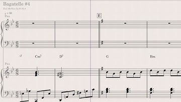 Paul Merkus - Bagatelle #4 - #StaffPad #Spheren