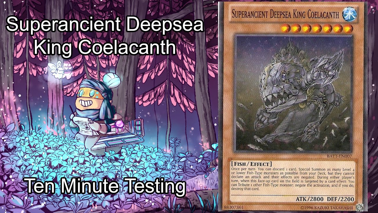 yugioh coelacanth deck Amazon.com: Superancient Deepsea King Coelacanth - MAZE-EN036 - Super Rare main image 0