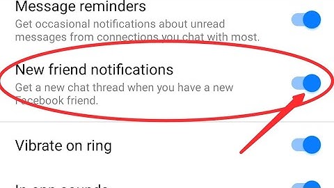 how to off new friend notification in messenger, messenger new friend notification Kaise off Karen