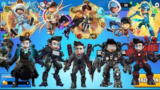 NEW BOBOIBOY FUSION  GALAXY VS TITAN EJEN ALI in STUMBLE GUYS