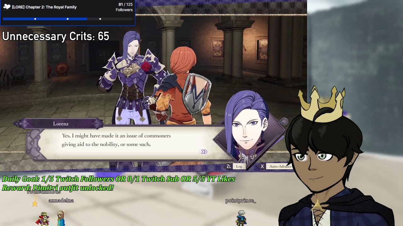 [LIVE] King of a NEW WORLD | Royal RE-Debut | Fire Emblem: Three Houses