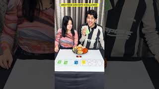 UNO FOOD AND BITE CHALLENGE #shorts