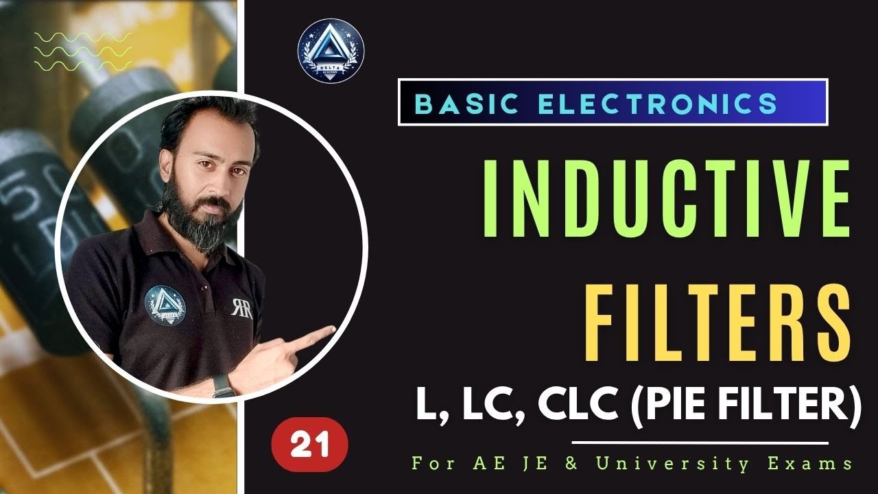 21. INDUCTIVE FILTER | CLC PI FILTER | LC FILTER | BASIC ELECTRONICS ...