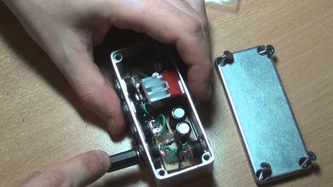 Diy Guitar Pedal Power Filter Regulator Build Report You