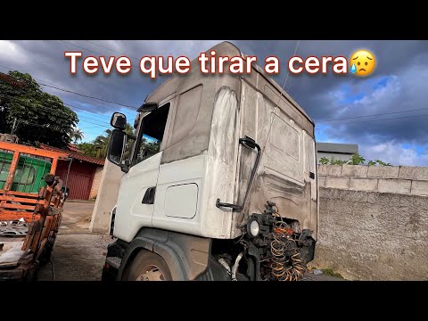 Tive que tirar a cera 😥