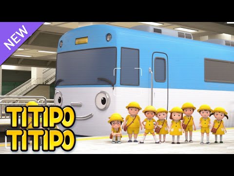 टीटीपो विशेष कार्टून l Titipo Hindi Episode l #15 बसें और ट्रेनें l टीटीपो टीटीपो हिंदी